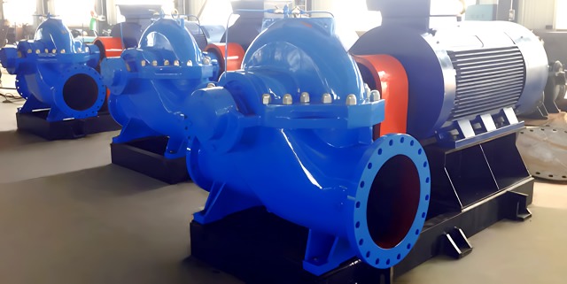 单级蜗壳式双吸中开泵